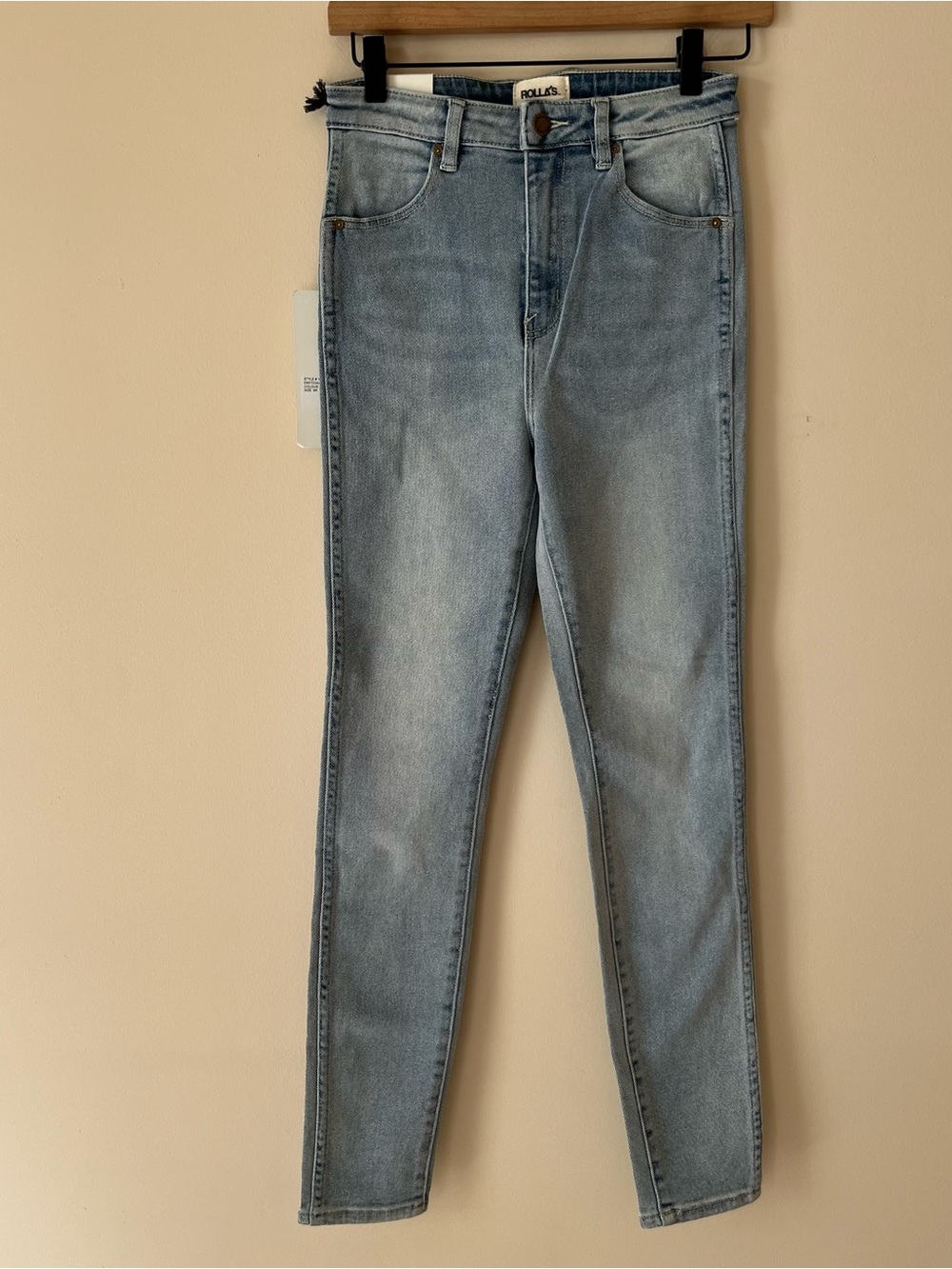 NEW Rolla's Eastcost Ankle High Rise Skinny Christy Blue Size 27R 9R